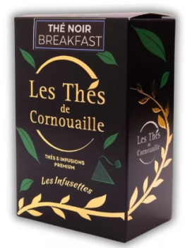 Aromatischer schwarzer Tee Frühstücksmischung Bretagne